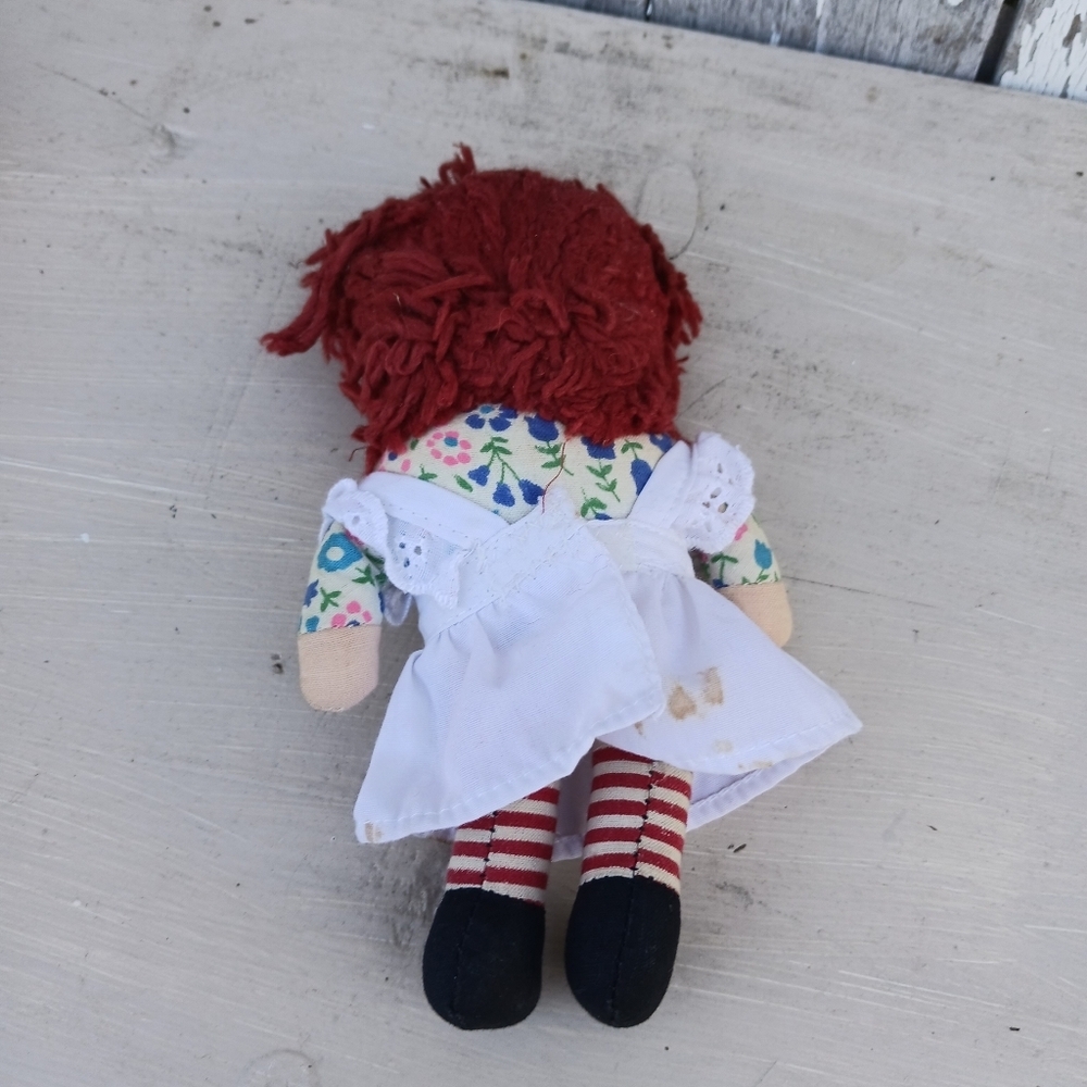 Vintage Raggedy Ann &‎ Raggedy Andy 7" Dolls Knickerbocker Tagged - Picture 2 of 7